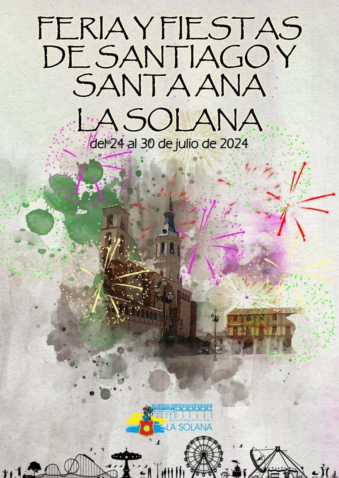 Feria y Fiestas de Santiago y Santa Ana 2024 La Solana